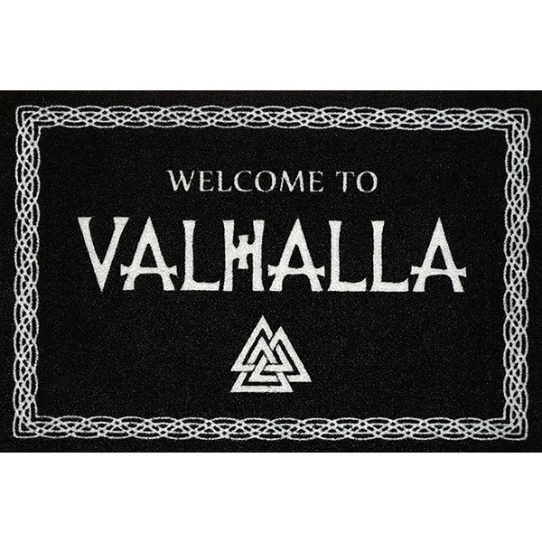 Welcome to Valhalla Fußmatte